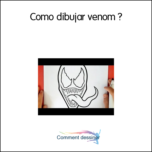 Como dibujar venom